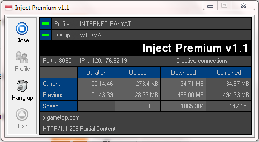 Injek Direk Indosat Gratis Internet Terbaru 21 April 2014