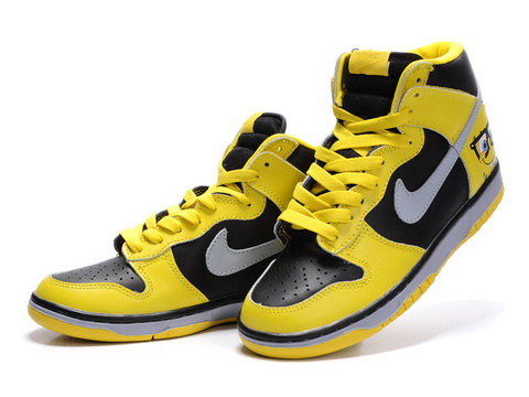 Spongebob Squarepants Nikes High Dunks SB Comic Shoes For ...