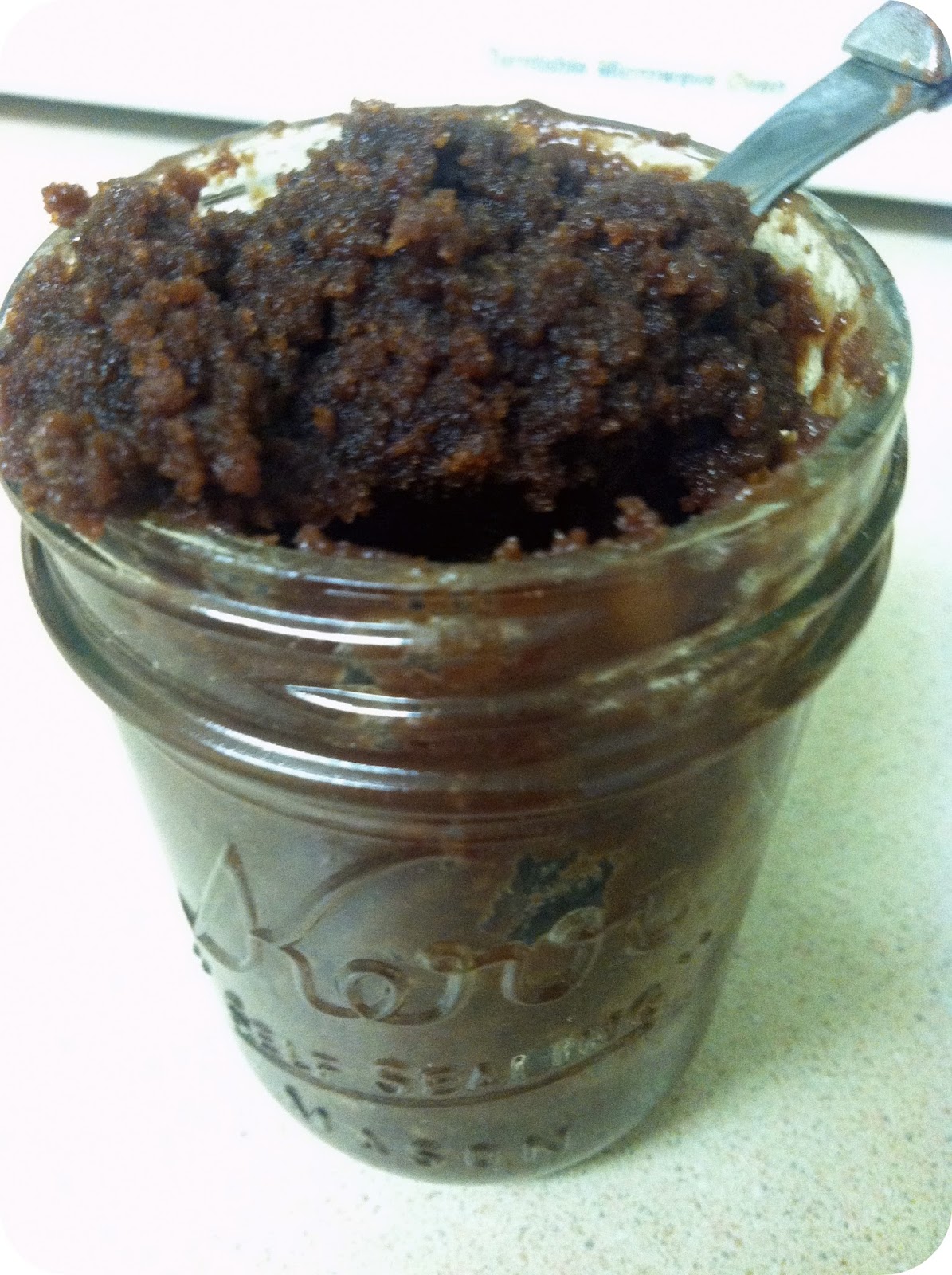Taste and See Chocolate Peanut Butter Microwave Mug Cake