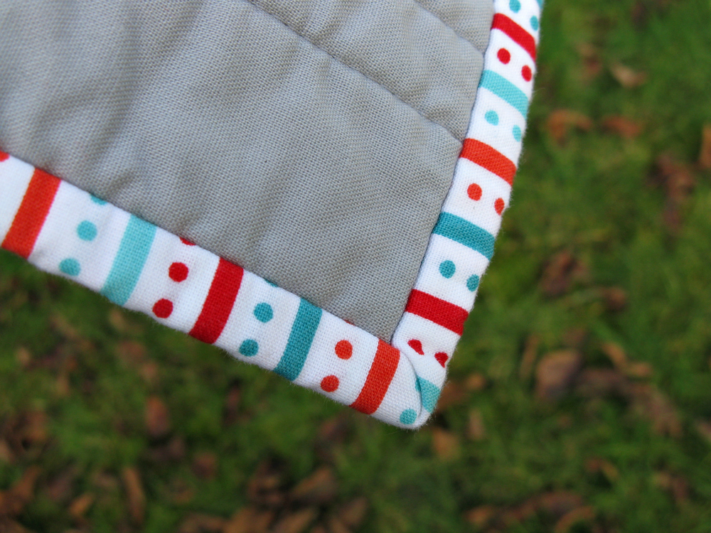 Crafting... Brrr! Complete! and tips for backing with fleece