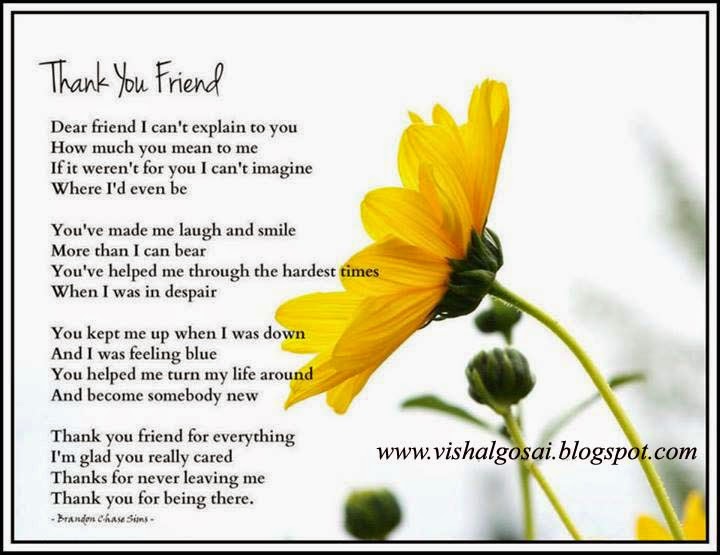 VISHAL GOSAI: Amazing Quotes on Friendship