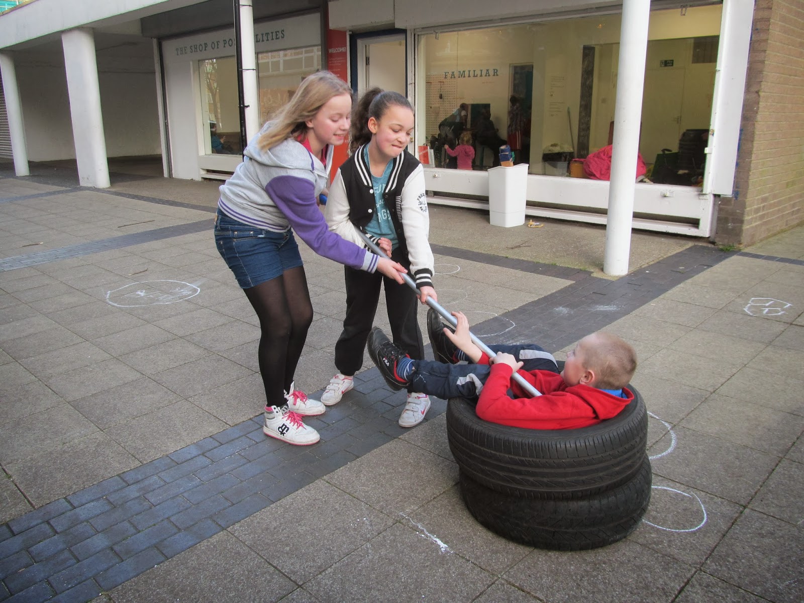 SHOP OF POSSIBILITIES Car Tyre Games