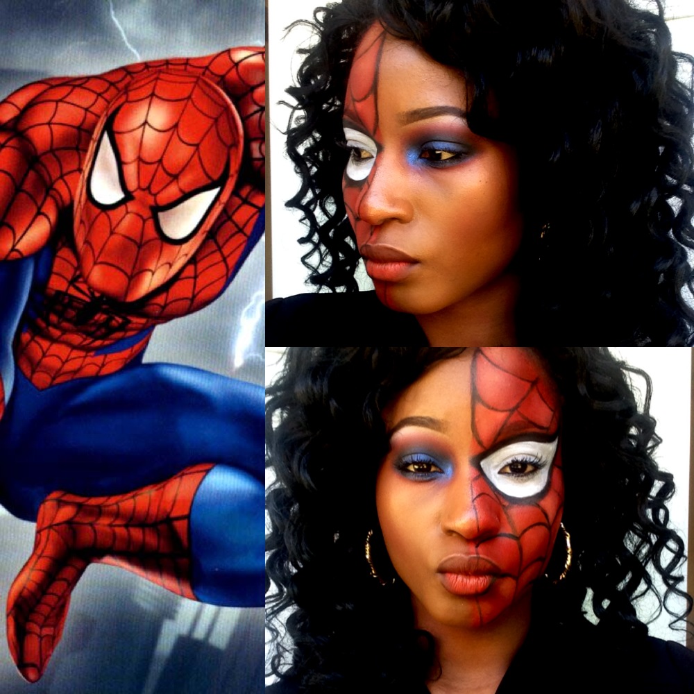 Spiderman Make Up Mugeek Vidalondon