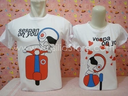 design baju couple vespa - Tentang Vespa
