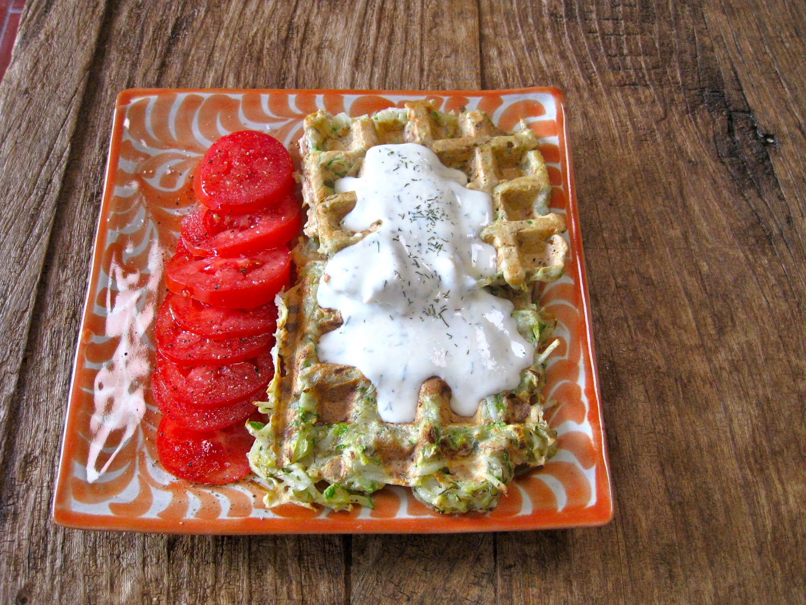 Flavors of the Sun Fast and Easy PotatoZucchini Waffles