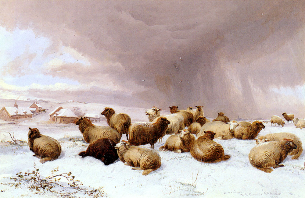 Painting of Thomas Sidney Cooper artist, Thomas Sidney Cooper paintings