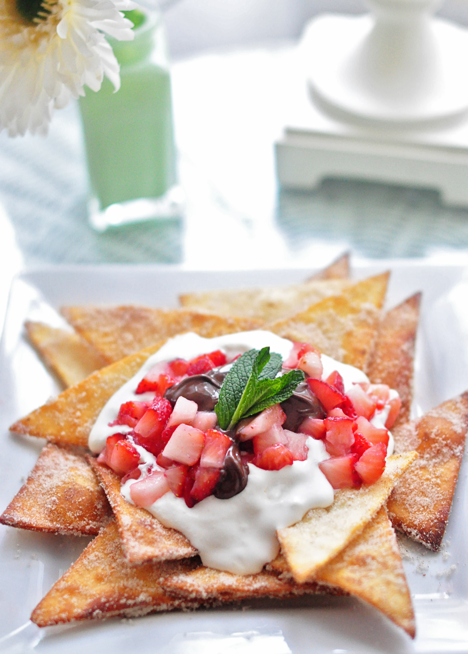 Easy Dessert Nachos divian l conner