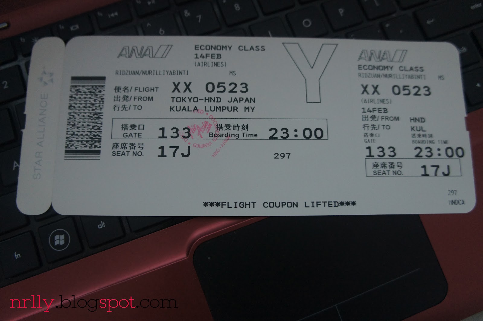 Japan Family Trip Day 1 ( Tokyo ) Illiya Ridzuan