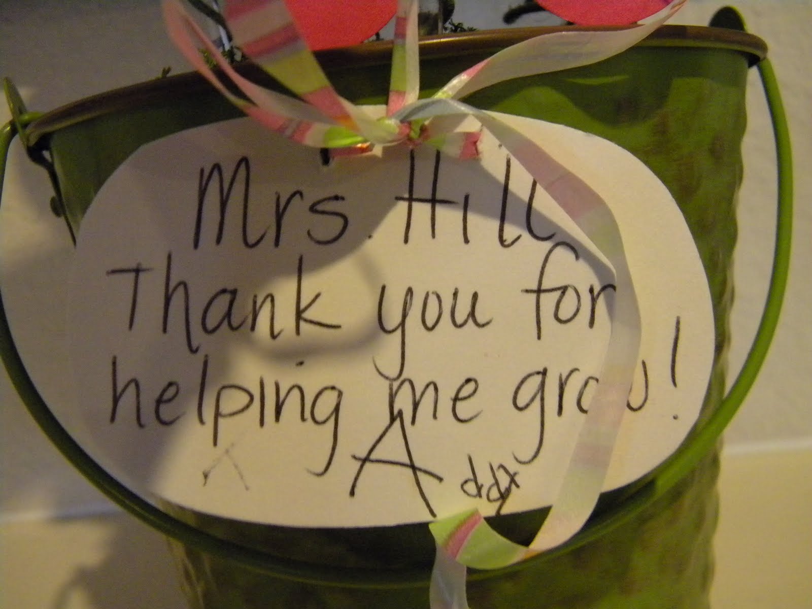 Strickly Us Gift Card Flower Pot