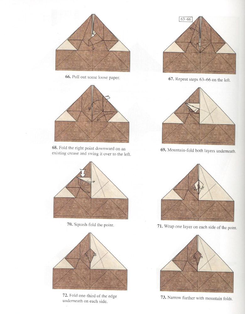 El arte del Origami Black Forest Cuckoo Clock