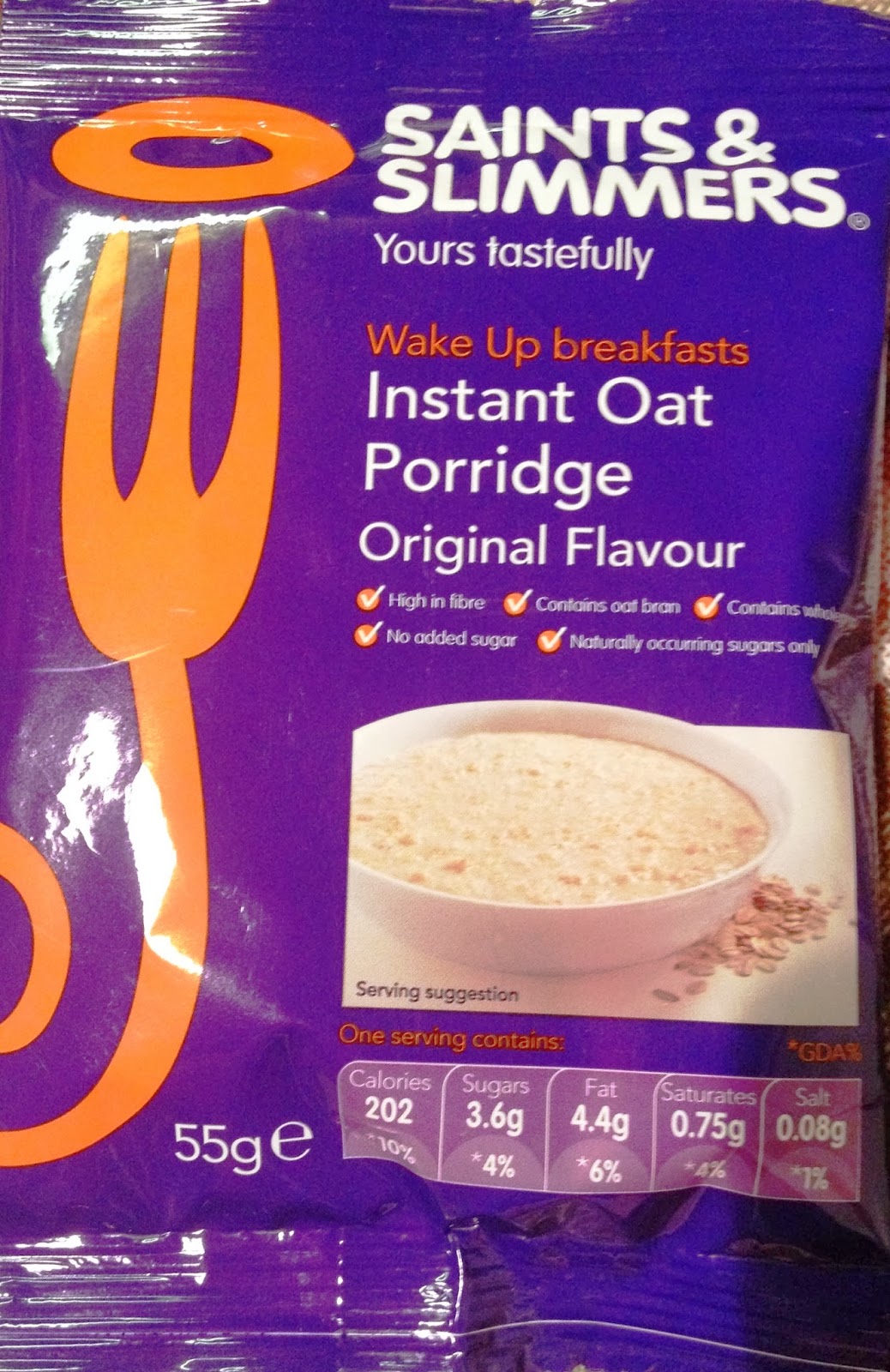Saints and Slimmers Porridge