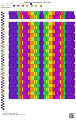 Inkle Loom Pattern Editor! The. Best. Tool. Ever. Click the image  to go there.