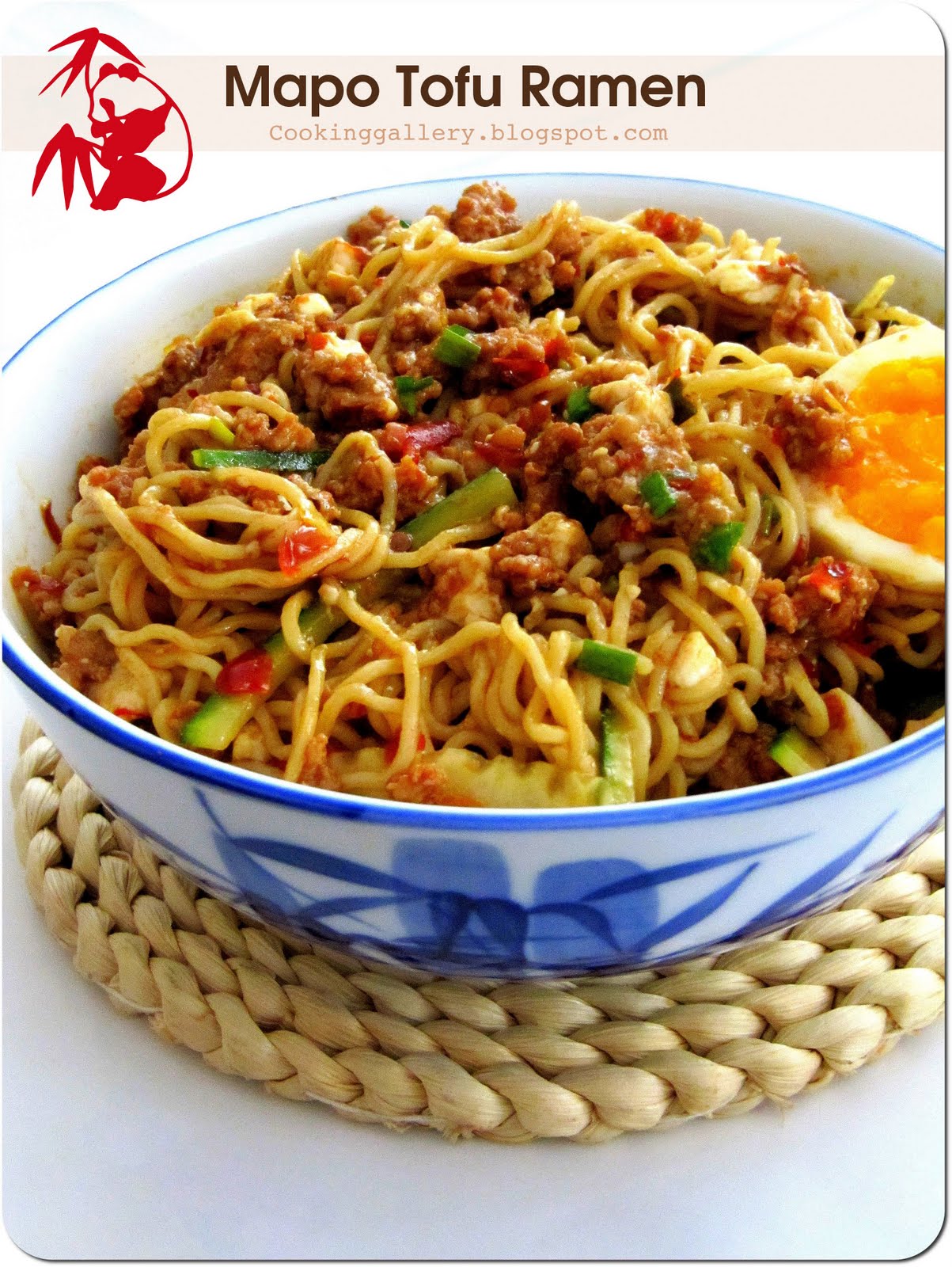 Mapo Tofu Ramen Cooking Gallery