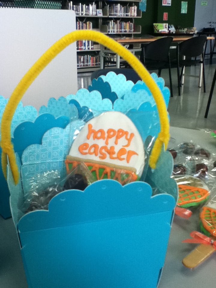 School Librarian in Action Library Giveaways Easter Baskets