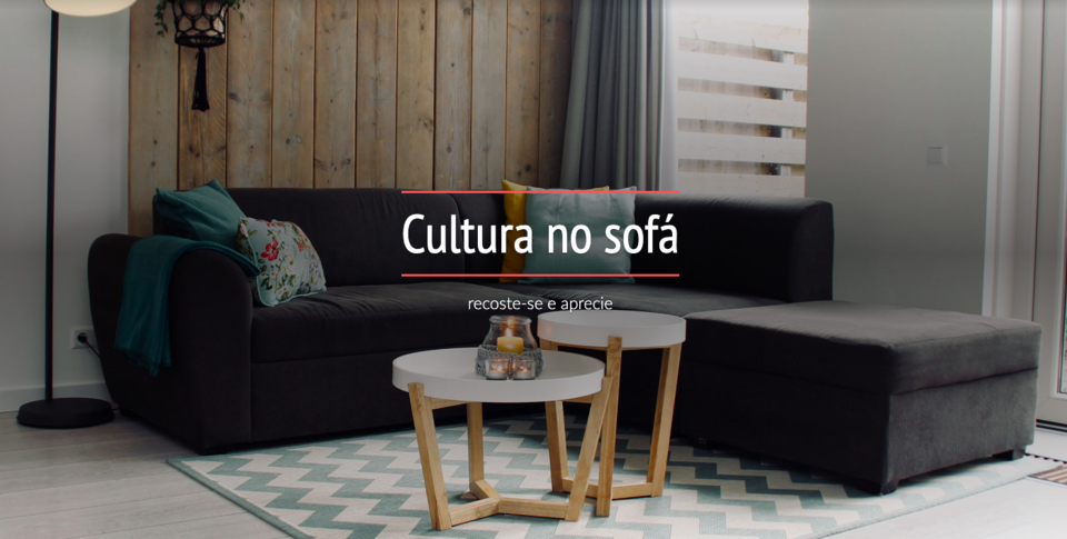 Cultura no sofá