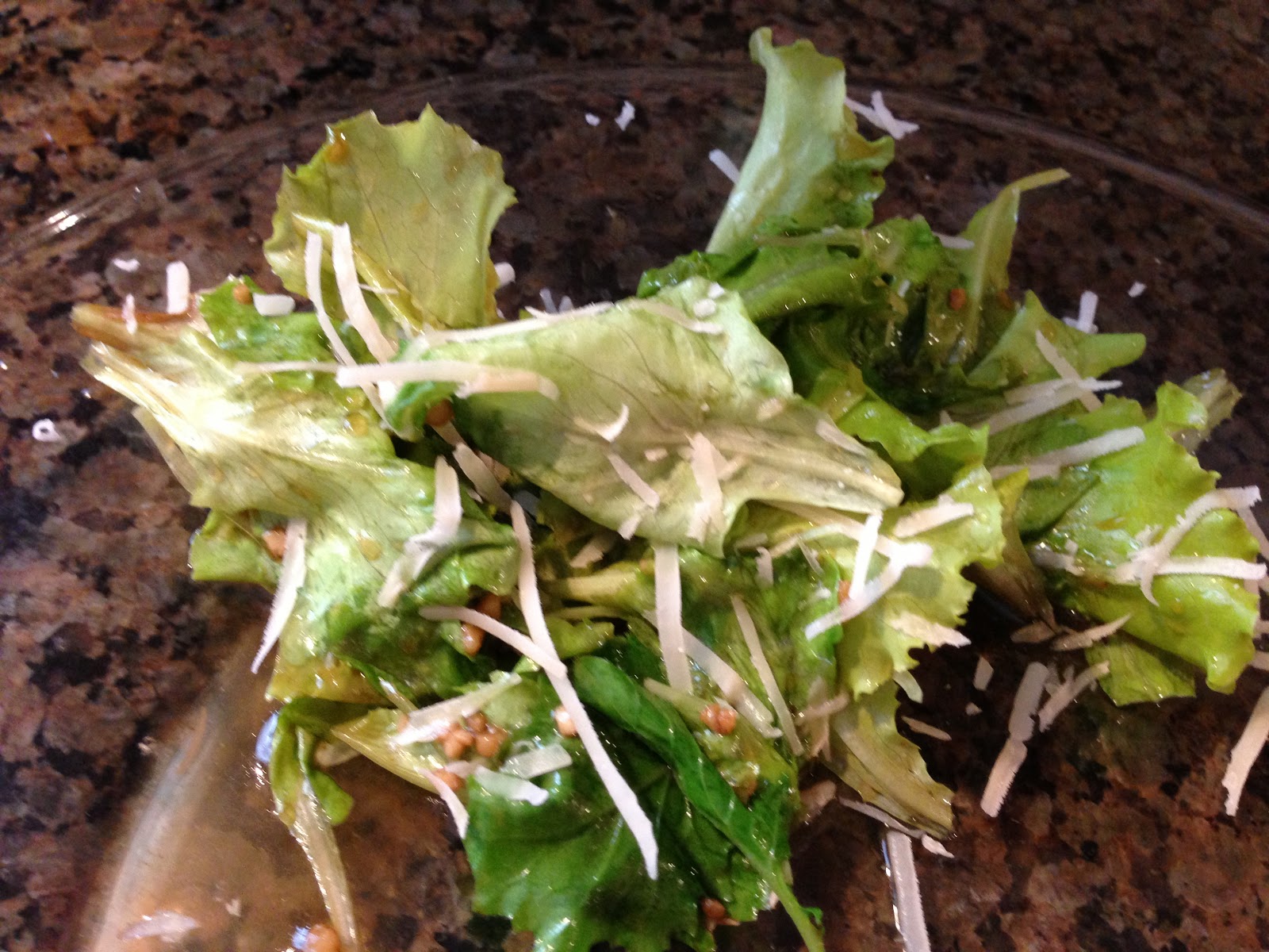 Life According to Warm Lettuce Salad with Olive Oil and Garlic Review!