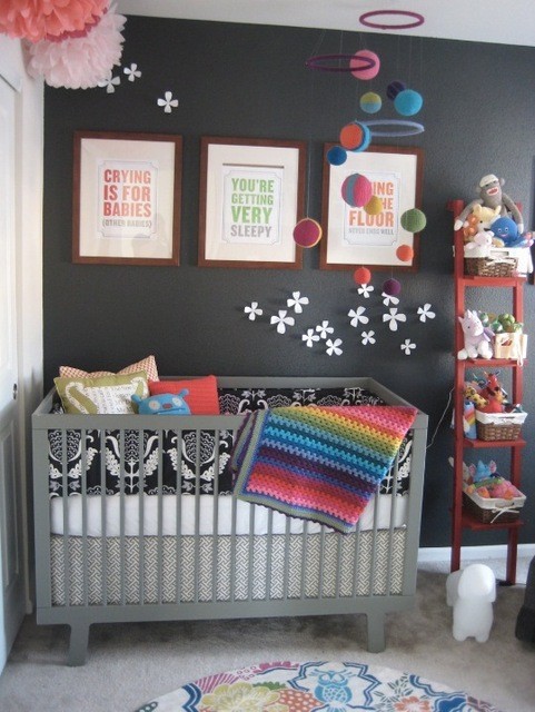 Te lo decoro todo: Habitación infantil en gris