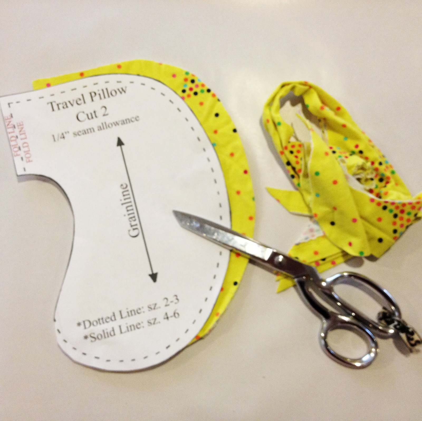 (Free!!!) Child Travel Pillow Sewing Pattern Christen Noelle