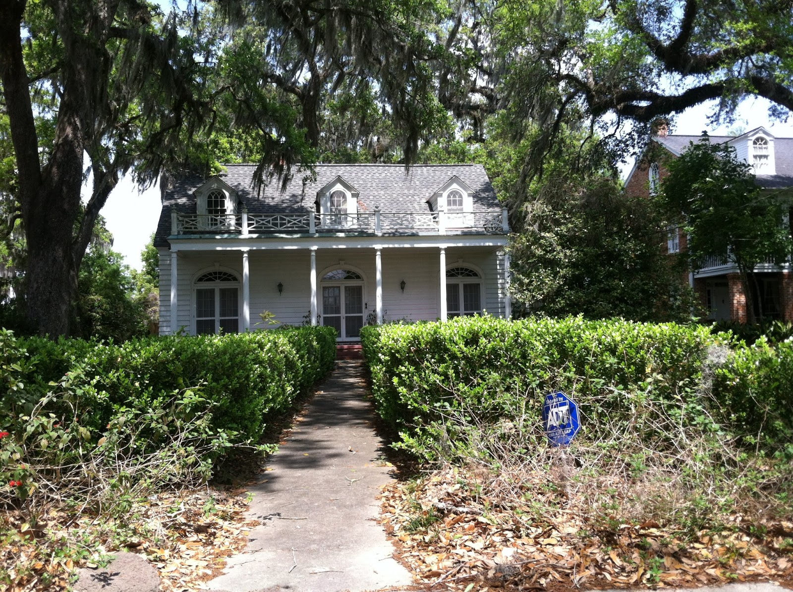 Along the Bayou Teche in Southern Louisiana