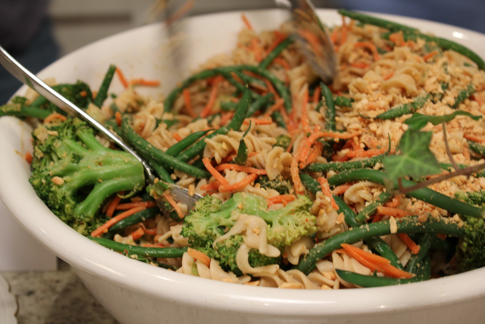 What a Blast. Chef Aj's Thai Noodle Salad. Healthy Girl's Kitchen