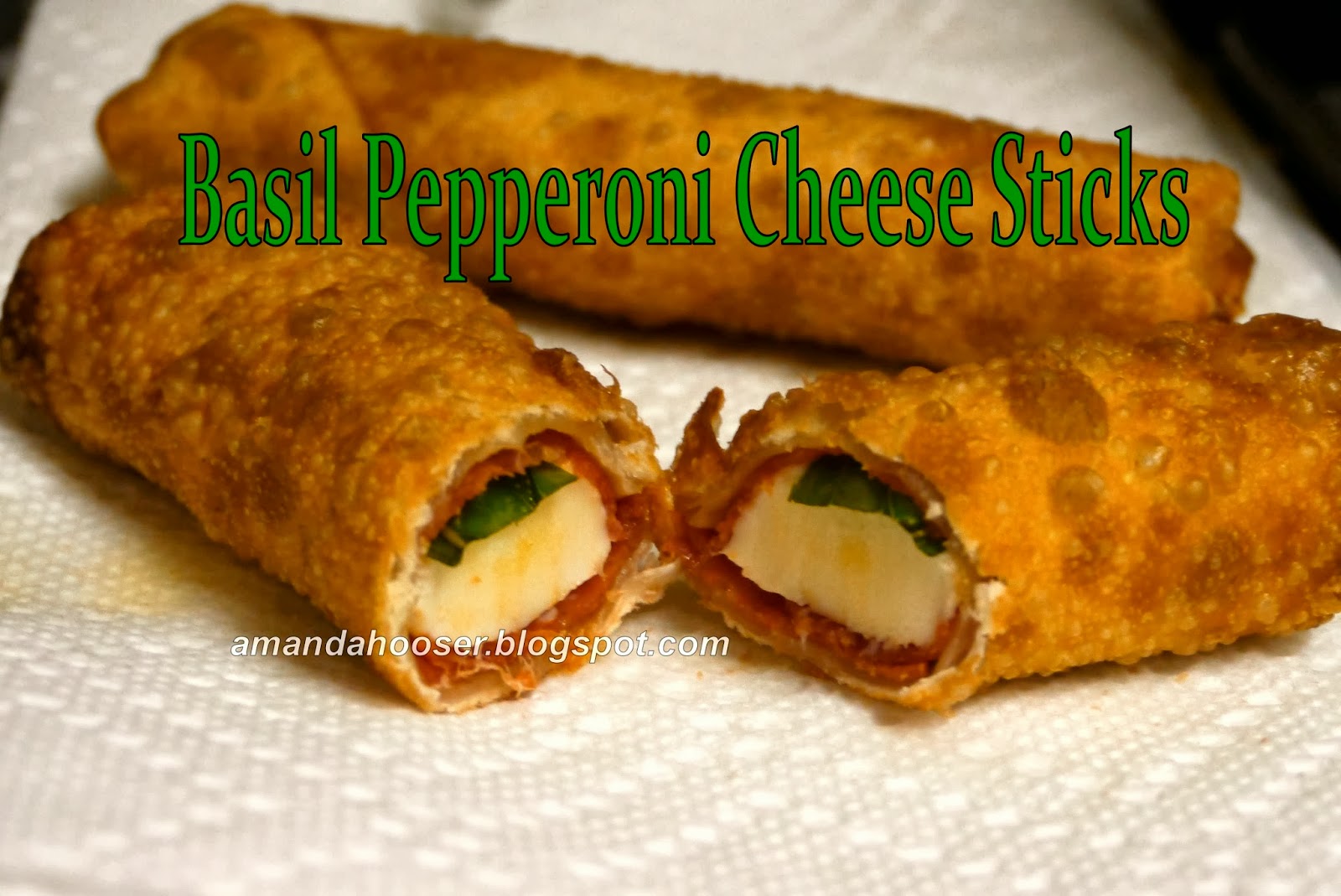I Can Totally Do That... Basil Pepperoni Cheese Sticks