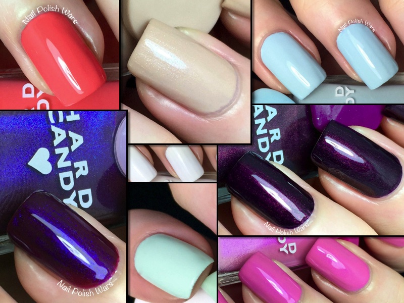 Nail Polish Wars Hard Candy 20th Anniversary Collection Swatch & Review