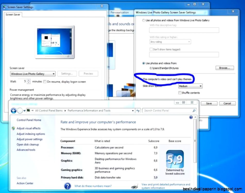 Windows 7 have downgraded Photo screen saver compared to Vista Windows 7 have downgraded Photo screen saver compared to Vista