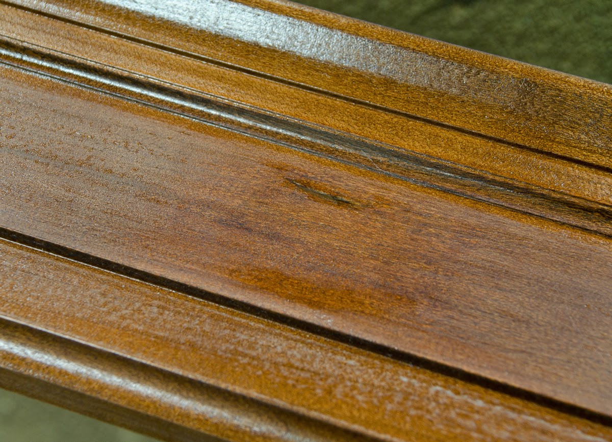 A Professional Wood Finishers Journal Basic Touch up Pitch pocket in