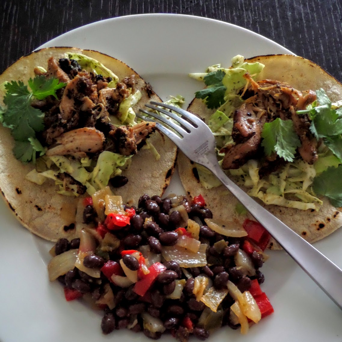 Simple Chicken Tacos and Black Beans Joybee, What's for Dinner?