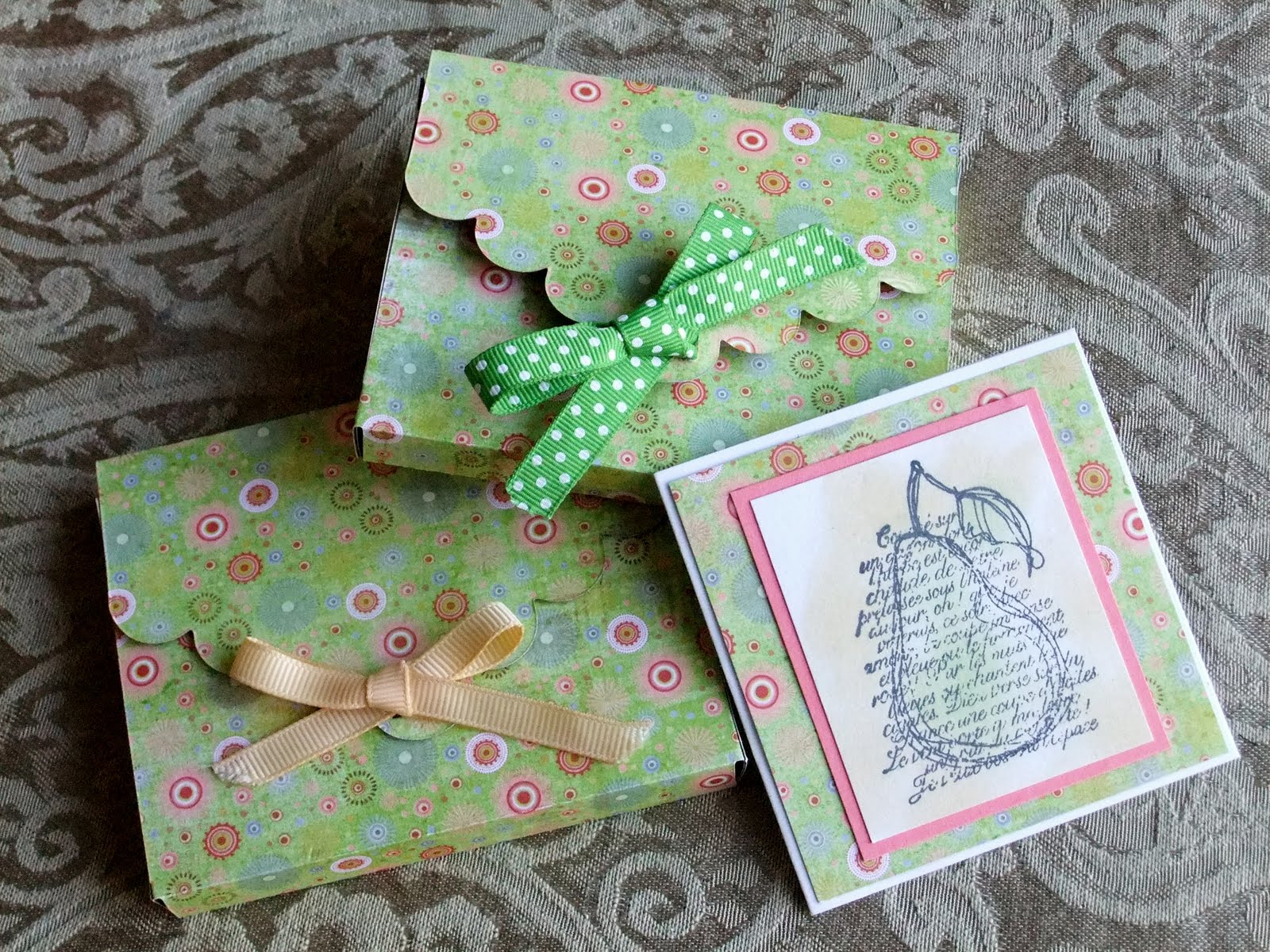 The Teawife's Creations Gift Cards & Pretty Box