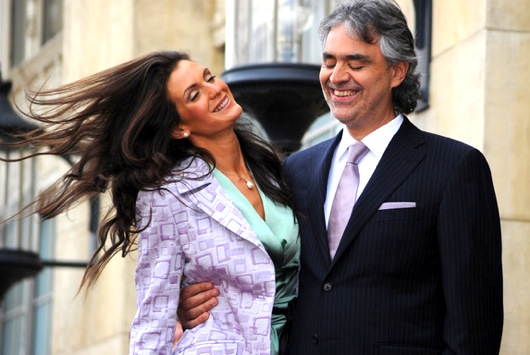 Andrea Bocelli Moved in With His Wife Veronica Berti the Same