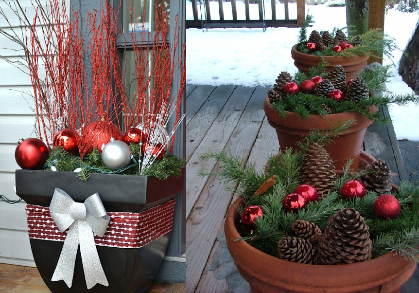 Adornos navideños para el exterior CASAS IDEAS Adornos navideños para el exterior CASAS IDEAS
