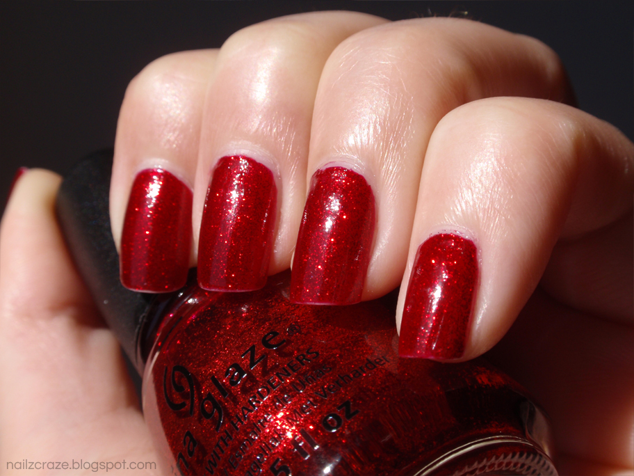 5. China Glaze Nail Lacquer in "Ruby Pumps" - wide 4
