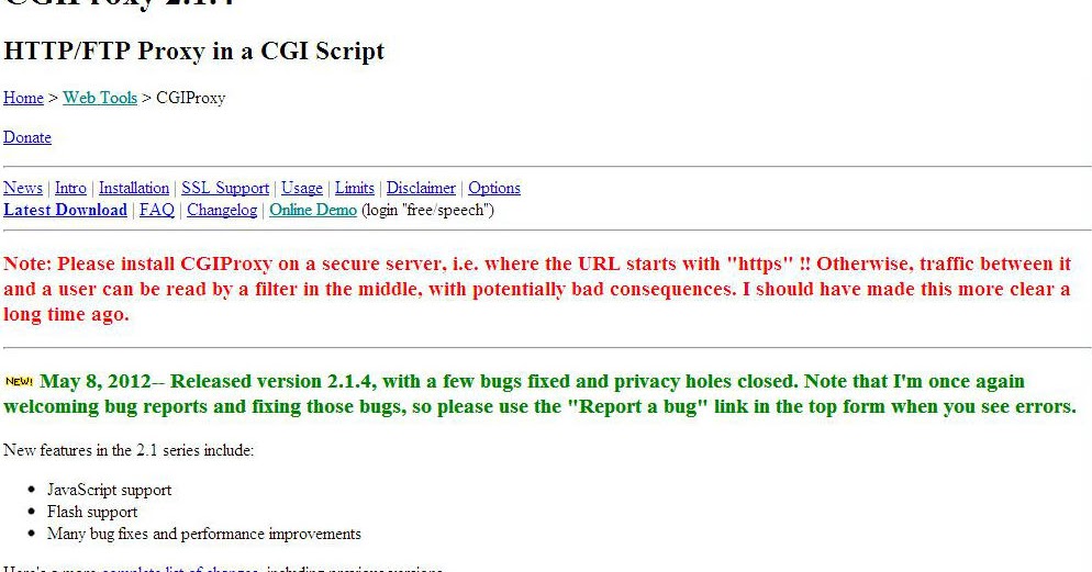 How To Install Cgi Proxy Free