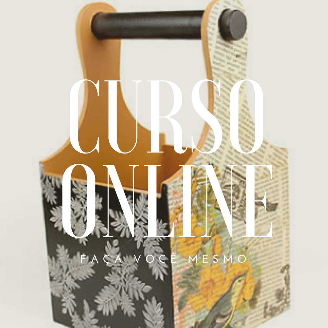 Curso Online de Caixas em MDF