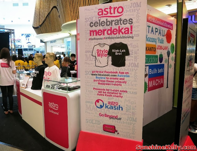 merdeka 2013, Astro, Your Malaysian is Showing, Go Beyond, Positive Engine, Event, Mid Valley, astro celebrate merdeka event,
