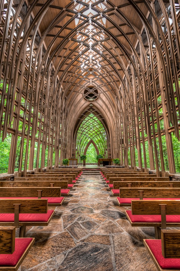 Mildred B. Cooper Memorial Chapel in Bella Vista, Arkansas United States