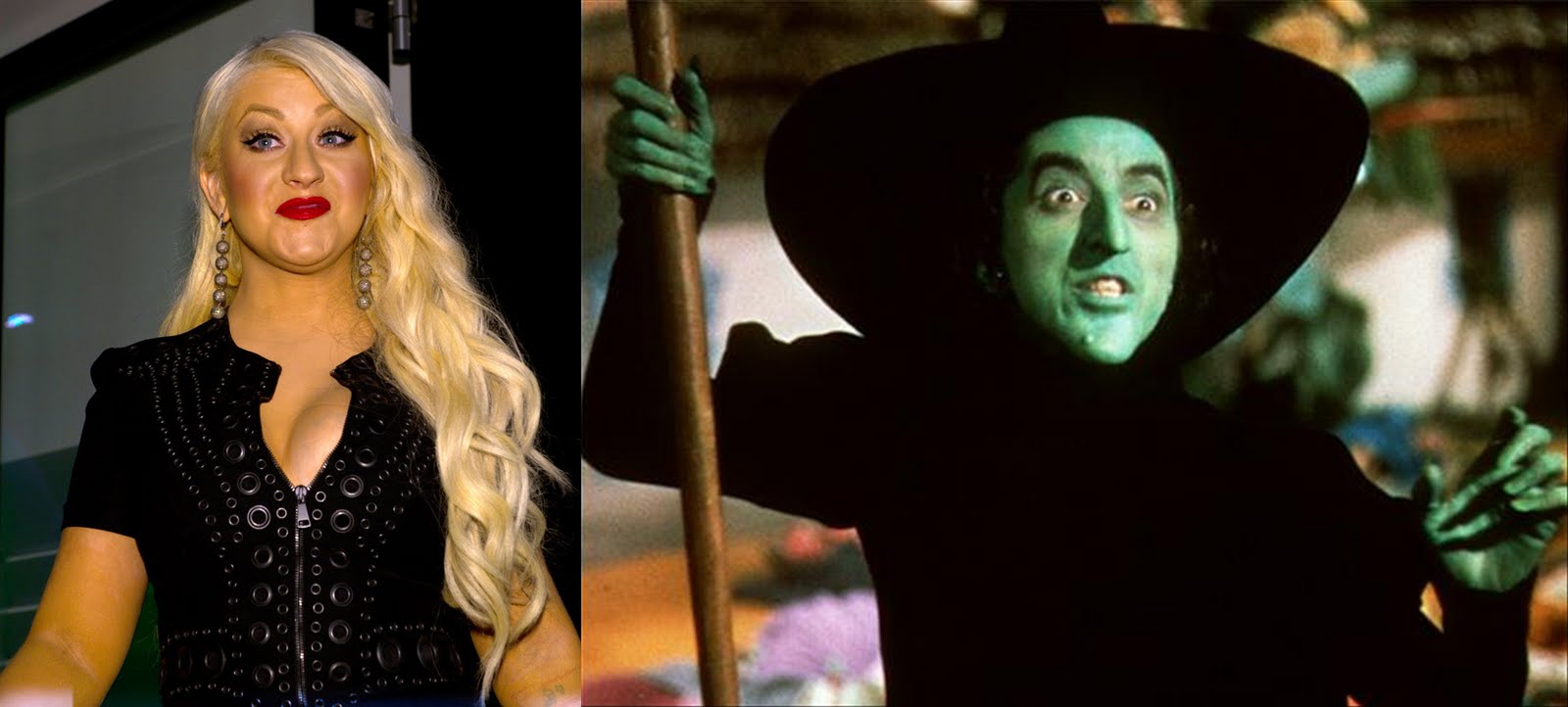 Christina Aguilera is a Witch