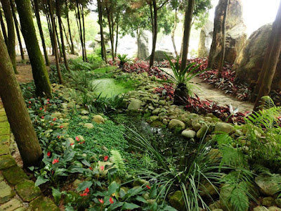 Garden of Xinshe Castle Taichung Taiwan 