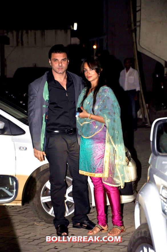 Sohail Khan, Seema Khan - (7) - Katrina, Preity, Karisma at Salman Khan's Eid bash