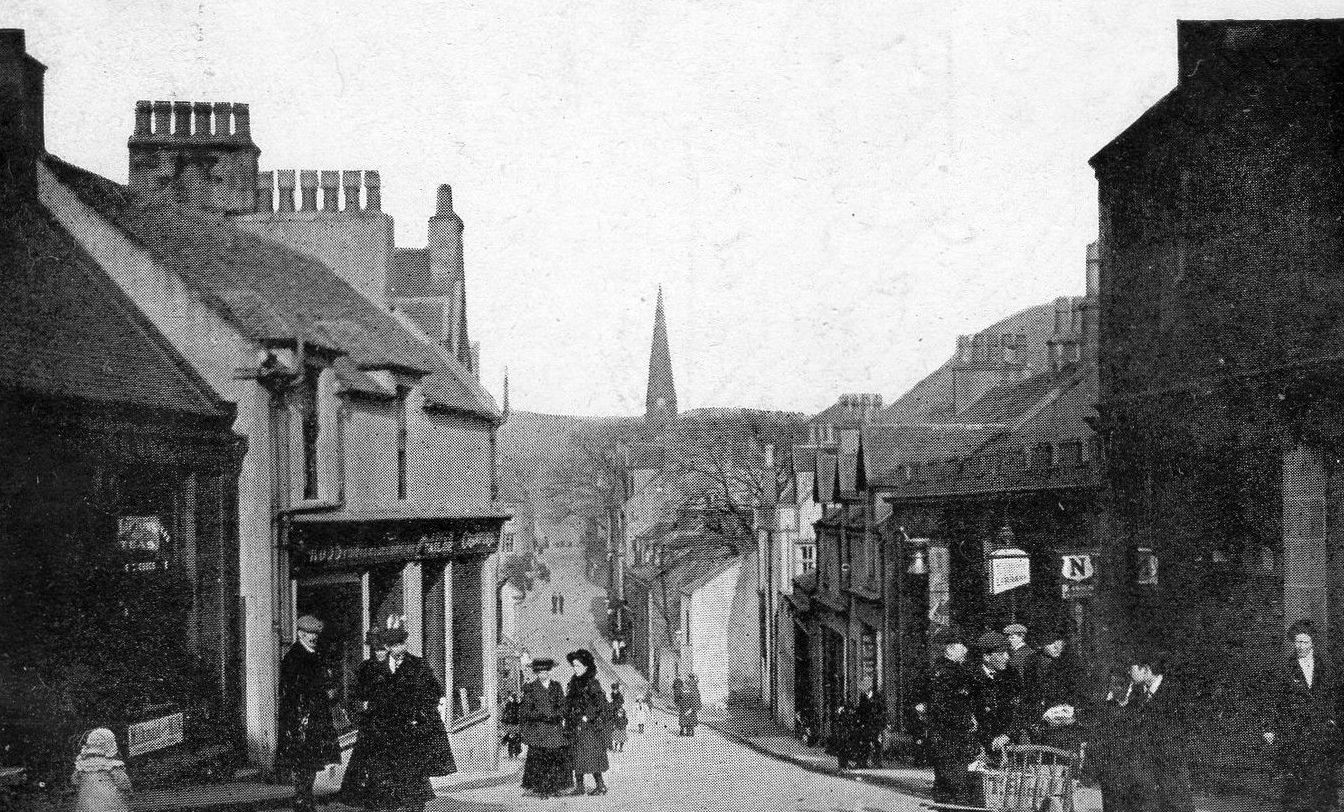 Tour Scotland Photographs Old Photographs Main Street West Kilbride