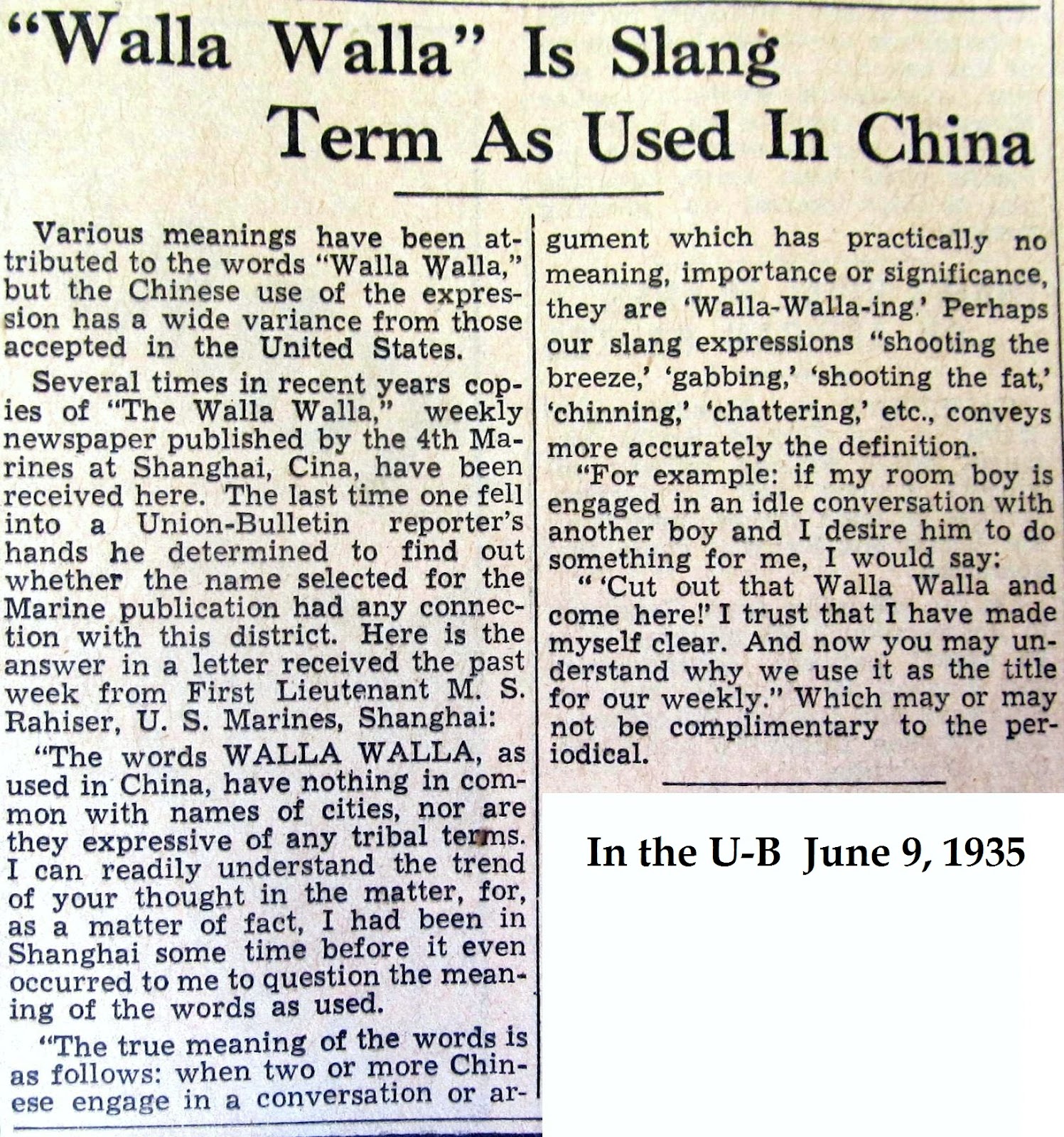 Bygone Walla Walla vintage images of the City and County (and beyond