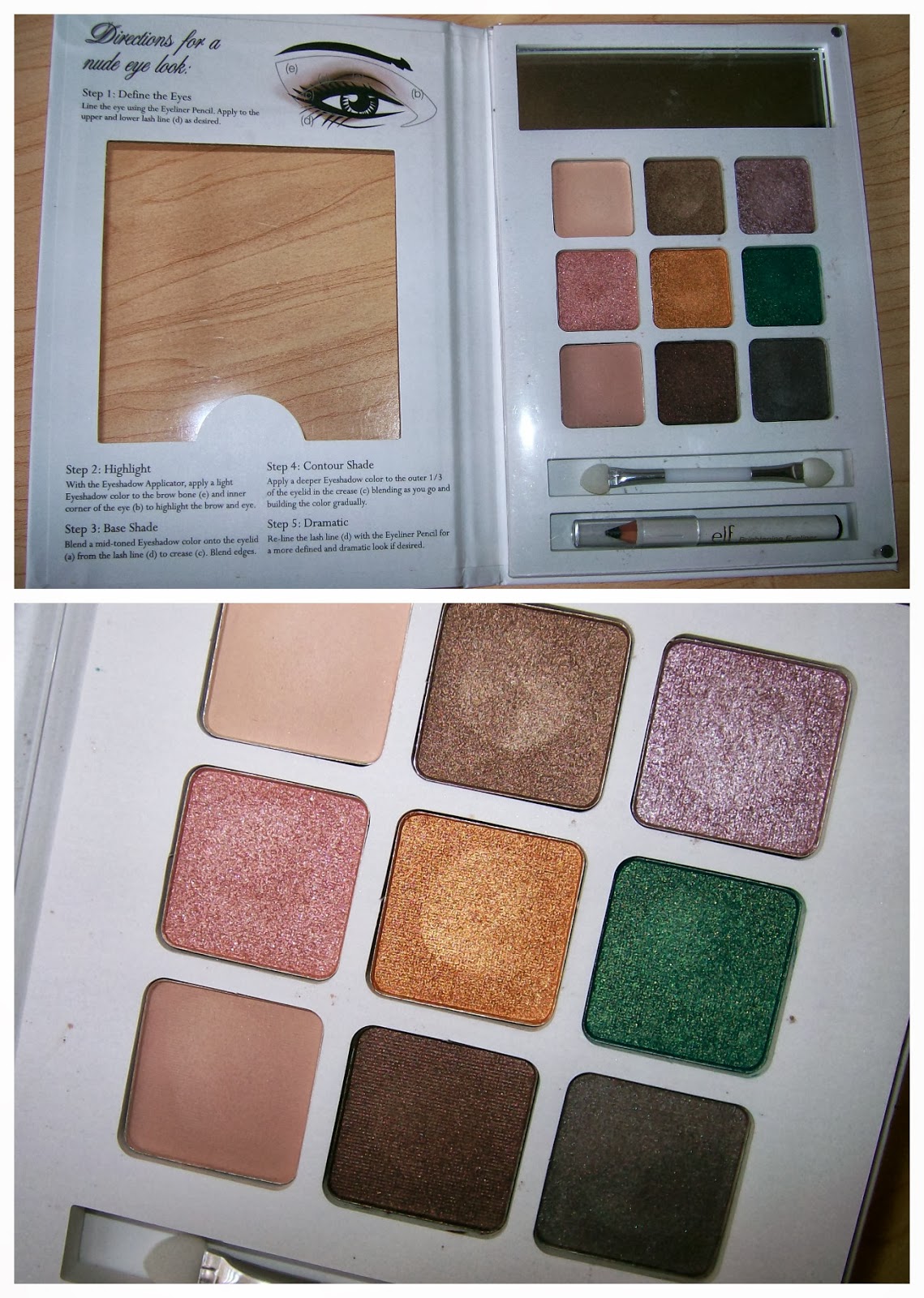 elf beauty book palette