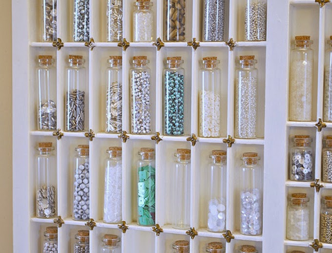 DIY Organization Inspiration: Printer's Trays | Thanks, I Made It