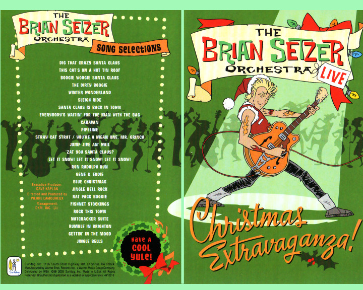 Con Alma de Blues The Brian Setzer Orchestra Christmas Extravaganza