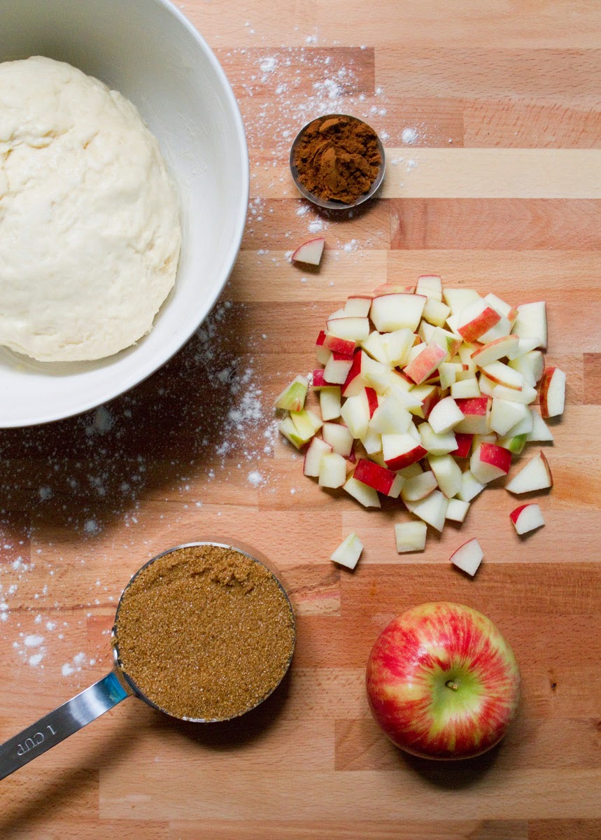 Little Market Kitchen Apple Cinnamon Pretzel Rolls