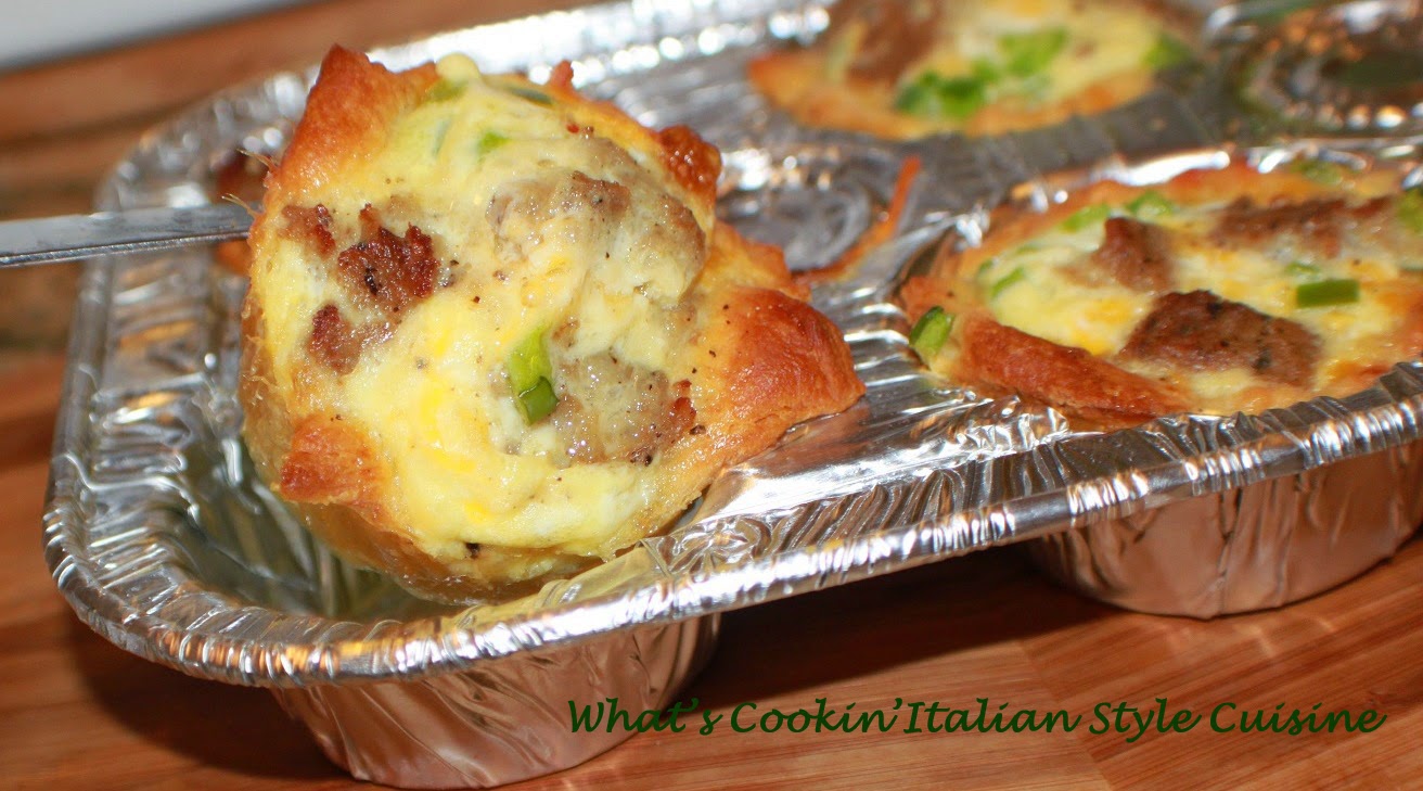 Cupcake Quiche Recipe What's Cookin' Italian Style Cuisine