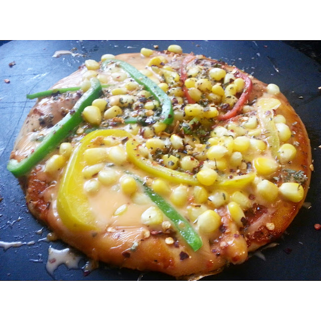 Sav's Kitchen Pan Fried Mexican Pizza