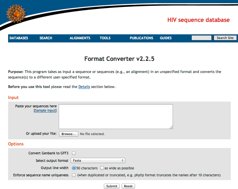 part 1 r for pairwise dna sequence alignment using shiny server sequence format converter
