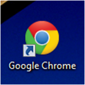 icono de escritorio de google chrome